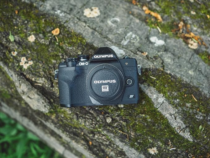 OM SYSTEM Olympus E-M10 Mark IV Black Micro Four Thirds System Camera 20MP - Image 4