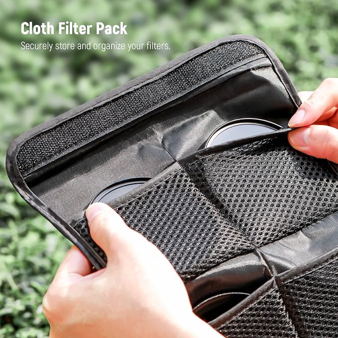 Neewer 49mm ND Lens Filter Kit: UV, Lens Hood and Lens Cap Compatible - Image 8