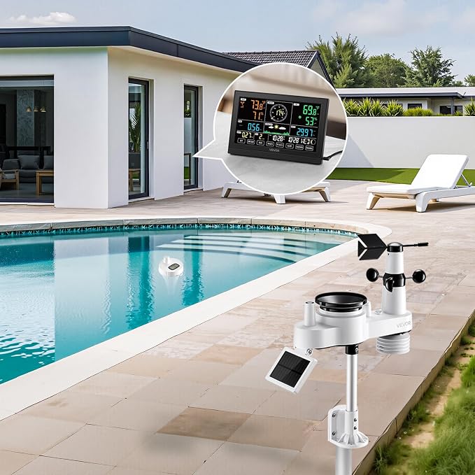 VEVOR 7-in-1 Wi-Fi Weather Station - Image 8