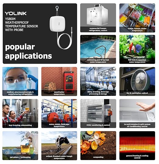 YoLink Weatherproof Fluid, Surface Extreme High/Low Temperature Sensor - Image 4