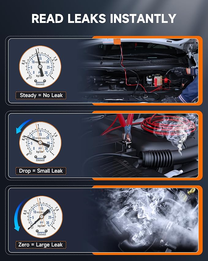 FOXWELL ST203 Smoke Machine Automotive Leak Detector, Auto Emission EVAP - Image 5