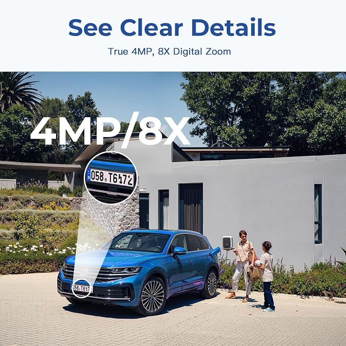4MP Indoor Cameras for Home Security, Outdoor Security Camera Indoor, 2.4g/5g - Image 4
