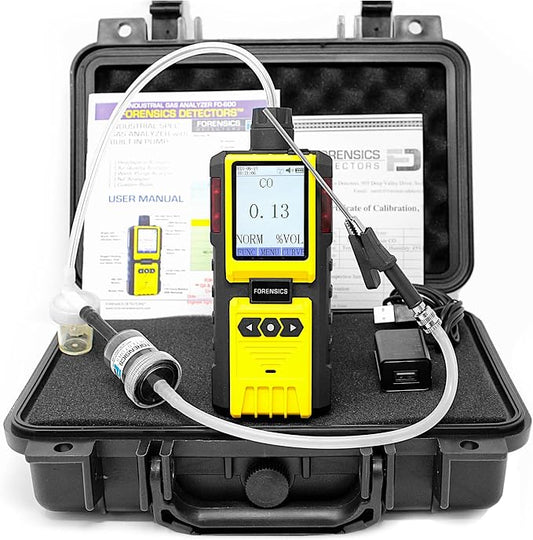 Exhaust Gas Analyzer Carbon Monoxide by Forensics Detectors | Motorcycle by FORENSICSDETECTORS