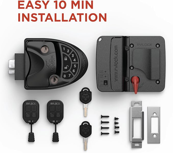 RVLOCK V4 Durable Metal RV Door Lock - Image 6