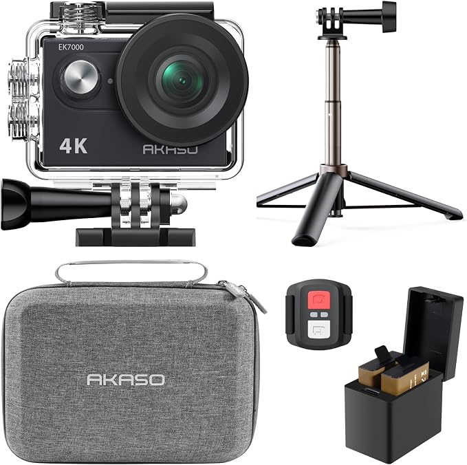 AKASO EK7000 4K30fps Action Camera by AKASO