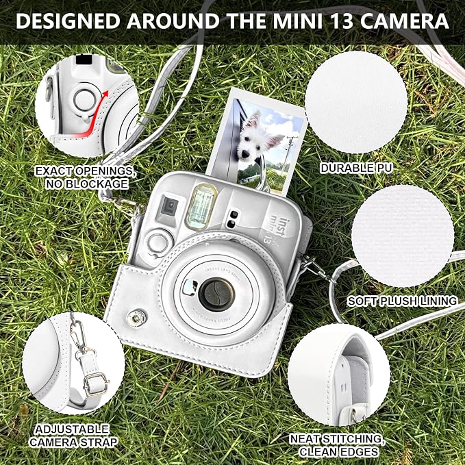 Camera Case for Fujifilm Instax Mini 13 Instant Camera, Mini 13 Camera - Image 3