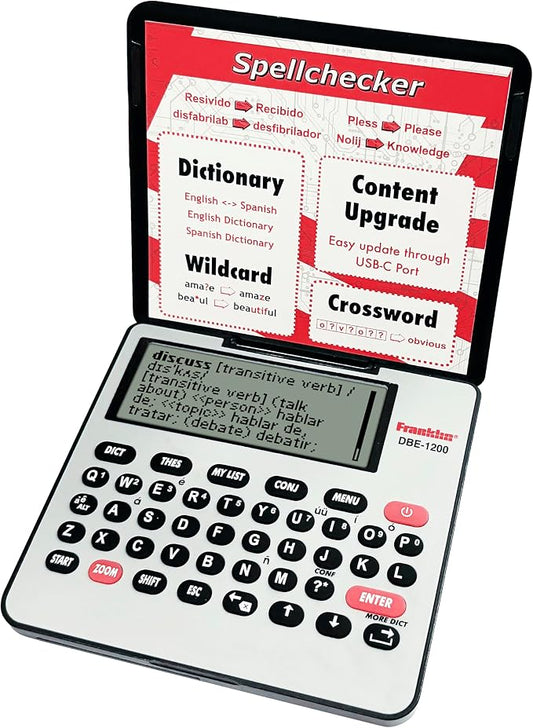 Franklin DBE-1200 Bilingual Electronic Dictionary – English-Spanish, Spanish by Unknown