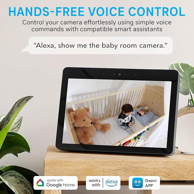 Geeni Vivid Indoor Smart Security Camera – HD Live Stream Camera - Image 6