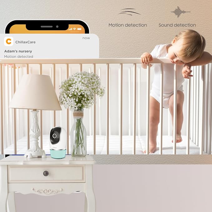 CHILLAX DM568 Video Baby Monitor – 2K QHD Baby Monitor - Image 7