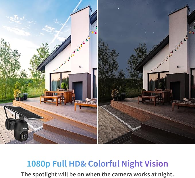 S600 4G LTE Security Camera Outdoor, Solar Powered Cellular Security Camera - Image 6