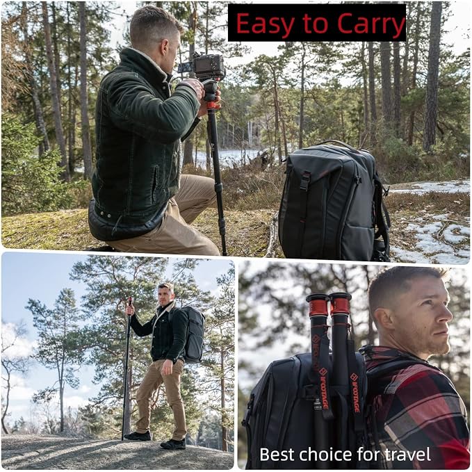 IFOOTAGE Cobra 3 A180T, Camera Monopod - Image 6