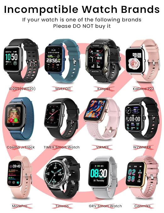 Sinoacc Smart Watch Charger for Skg Letsfit Cubitt Yamay Willful Fitpolo Tozo - Image 6