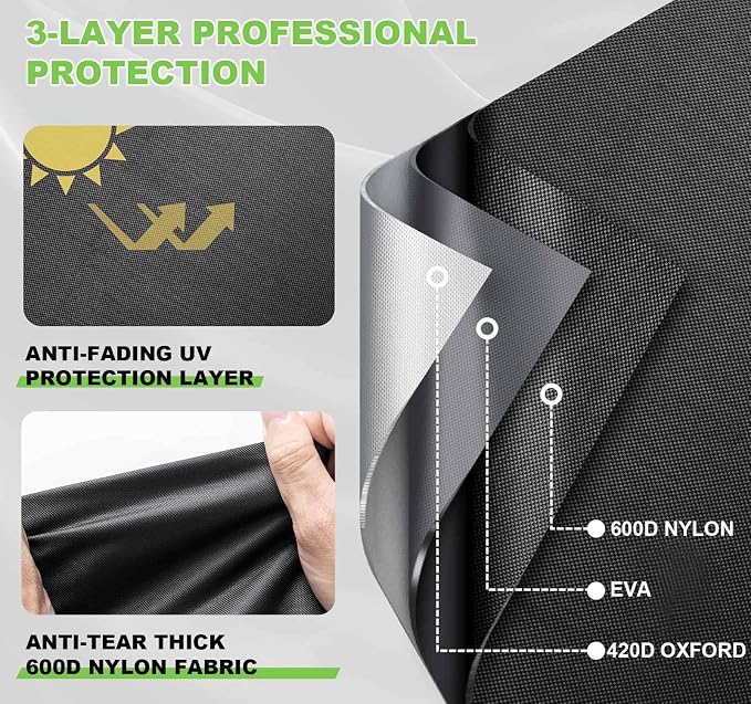 Printer Cover for Brother Printer, Waterproof Anti-Static Thick printer Dust - Image 4