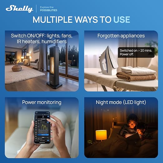 Shelly Smart Plug UL, Matter Outlet - Image 7