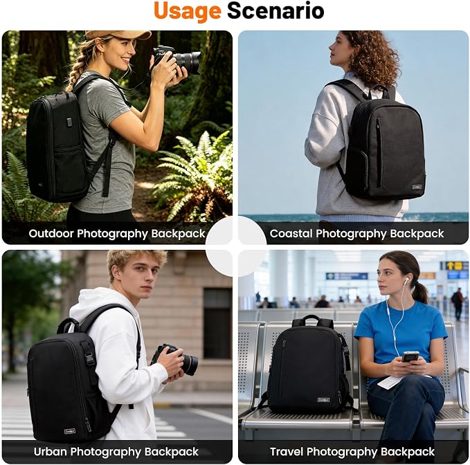 Cwatcun Professional Camera Backpack - Image 8