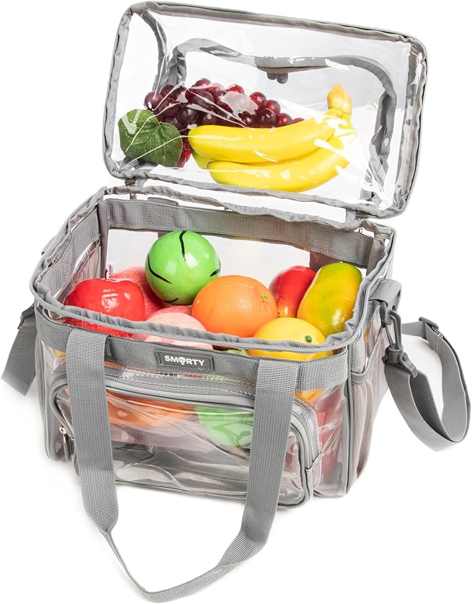 J.CARP Clear Bag Heavy Duty Backpack Durable Transparent See Through Bag - Image 4