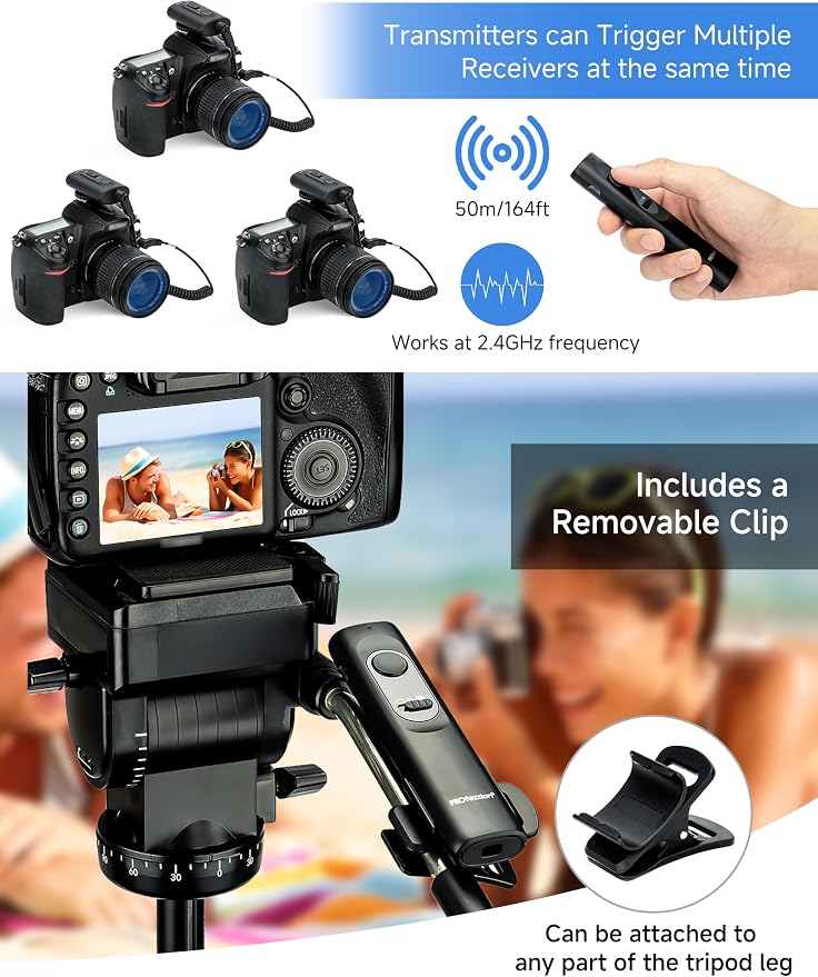 PROfezzion Wireless Shutter Release Remote Control - Image 5