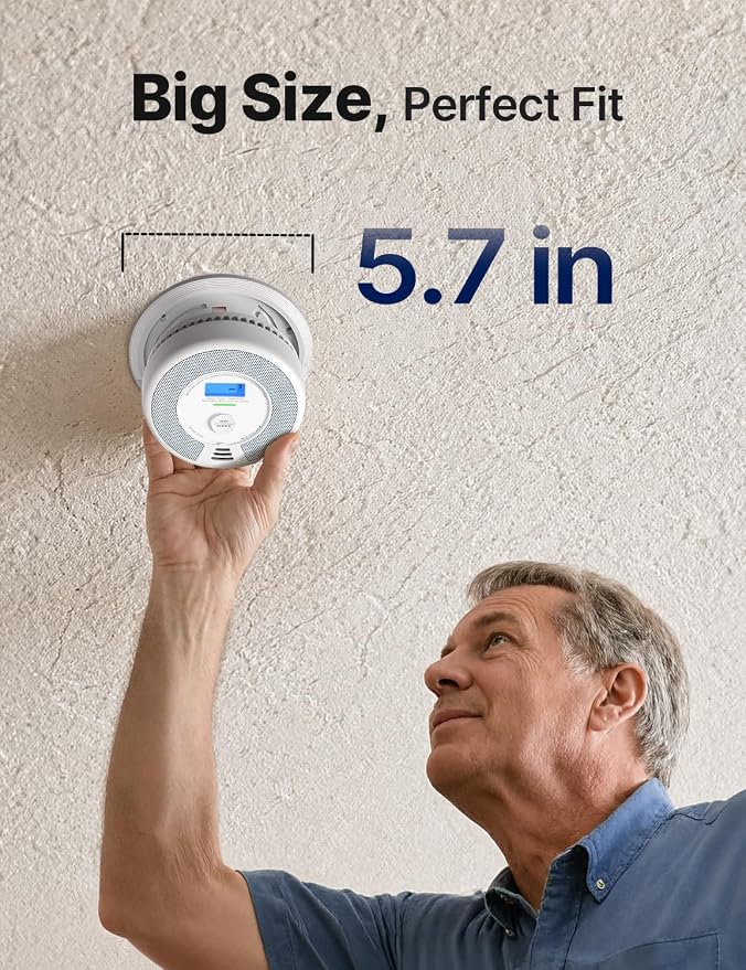 X-Sense Wireless Combination Smoke and Carbon Monoxide Detector, 10-Year - Image 8