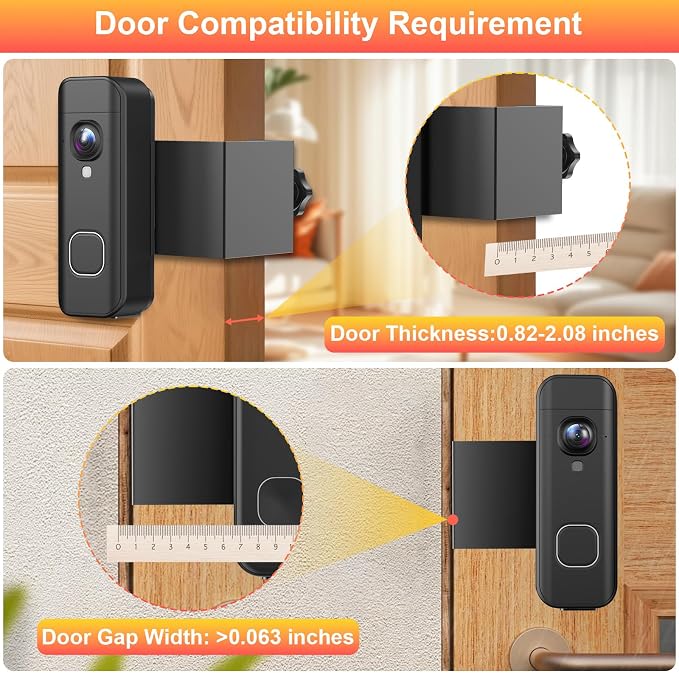 Anti-Theft Doorbell Mount Compatible - Image 3