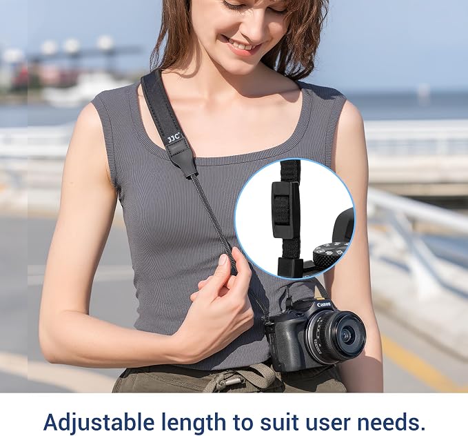 JJC Neck Strap for Canon EOS R50V R50 R100 M50 Mark II Nikon Sony Fujifilm - Image 6
