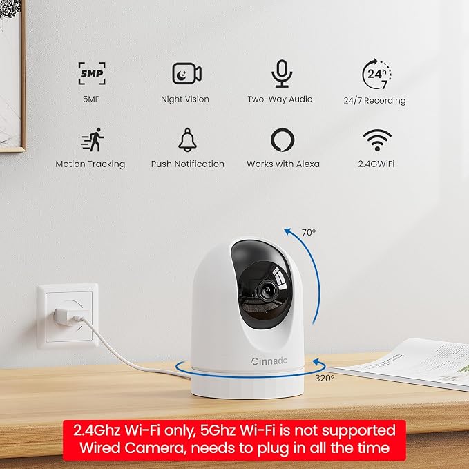 2K Indoor Security Camera-Baby Monitor - Image 2