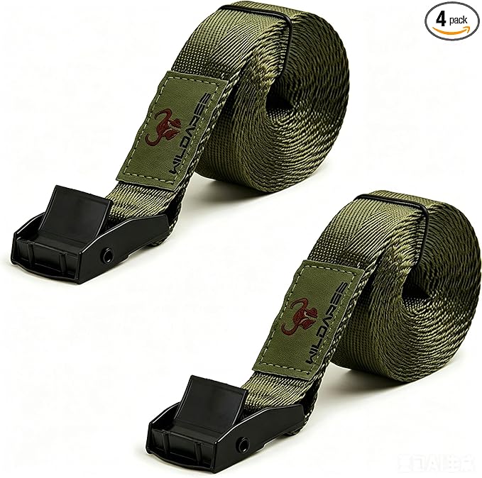 1" x 6.6' Trail Camera Strap, 1800 lbs, Heavy-Duty Game Camera Strap, Tree Belts by WildAres