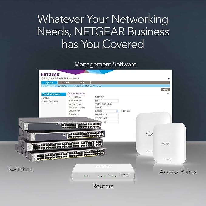NETGEAR 8-Port Gigabit Ethernet Smart Switch - Image 6