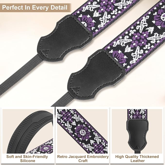 FIEIL Neck Strap Silicone Camera Straps - Image 5
