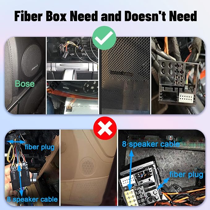 LEXXSON Optic Fiber Decoder for Mercedes-Benz R Class/GL/ML/S W221/CLS/SLK and - Image 6
