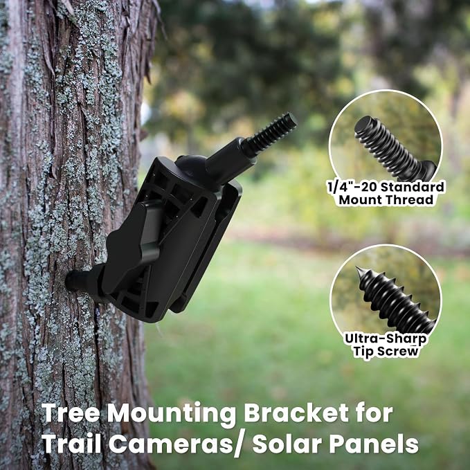 Adjustable Trail Camera Tree Mount: Game Camera Outdoor Mounting Bracket Holder - Image 3