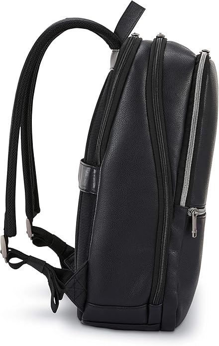 Samsonite Classic Leather Slim Backpack - Image 3