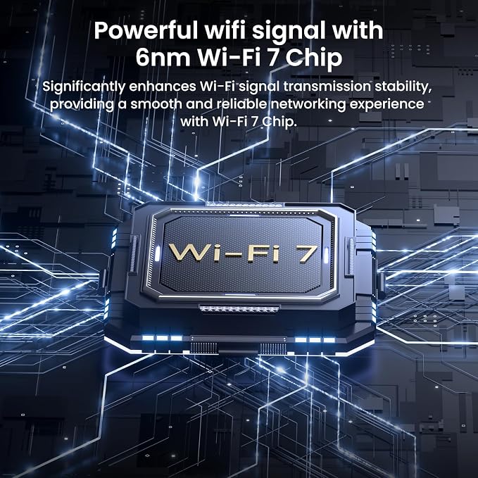 Tenda BE3600 Dual Band WiFi 7 Router– 3x1G Ports, Easy Setup, Security Protect - Image 4