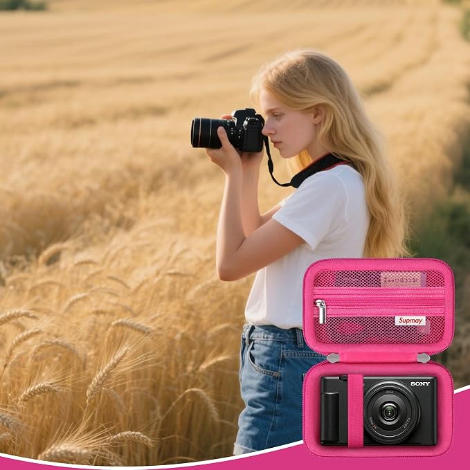 Hard Travel Case for Sony ZV-1F / ZV-1 / ZV-1 II Digital Camera, Vlogger Camera - Image 7