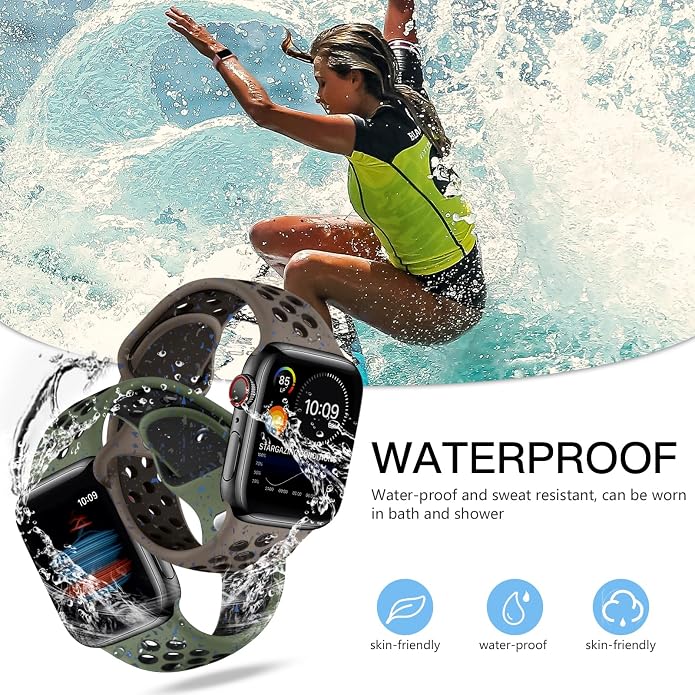 Adorve 4 Pack Sport Bands Compatible - Image 3