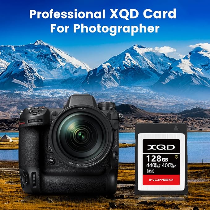 INDMEM XQD 128GB Memory Cards, 5X Tough MLC XQD Flash Memory Cards High Speed G - Image 7