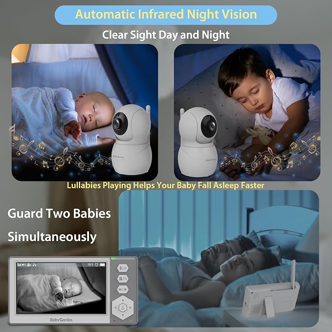 Baby Monitor with 2 Cameras Standby - Image 4