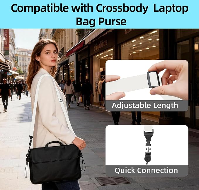 Adjustable Shoulder Strap:Comfortable iPad Strap Nylon Neck Lanyard - Image 7