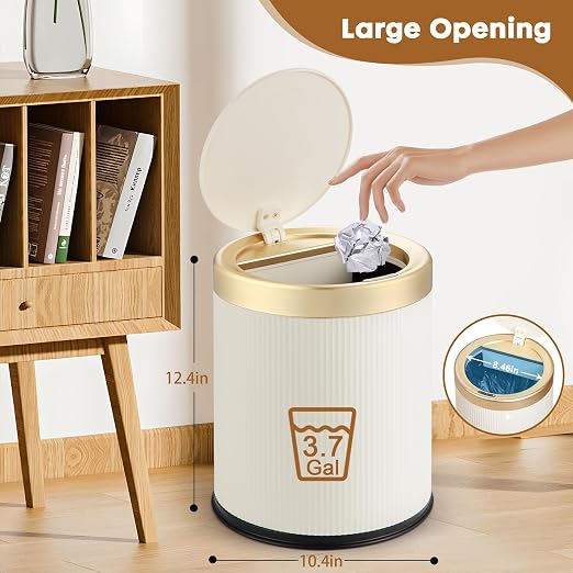 Automatic Motion Sensor Bathroom Trash Can - Image 3