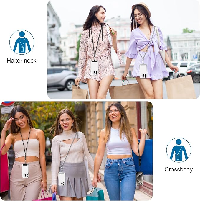 takyu Cell Phone Lanyard, Crossbody Phone Lanyard Adjustable Neck Strap and 2 - Image 7