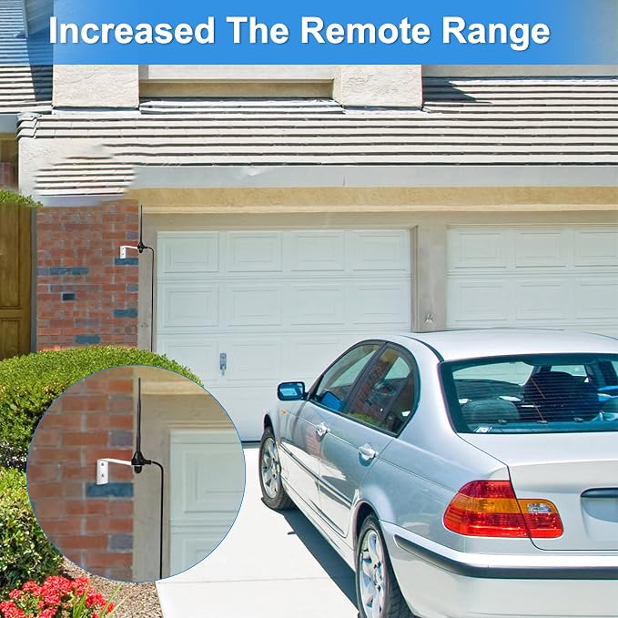 Smart Gate Door Opener Antenna 433.92 MHz Long Range Receiver 10 feet Low Loss - Image 5