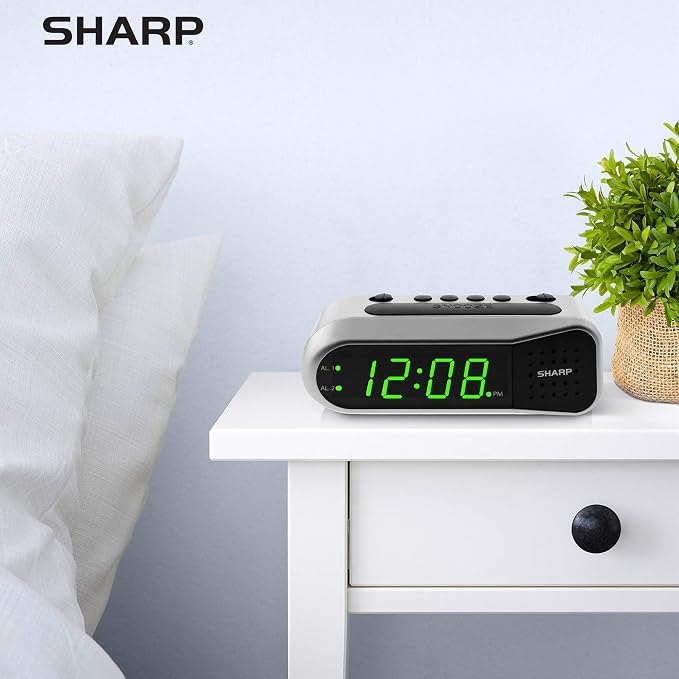 Sharp Digital Alarm Clock - Image 5