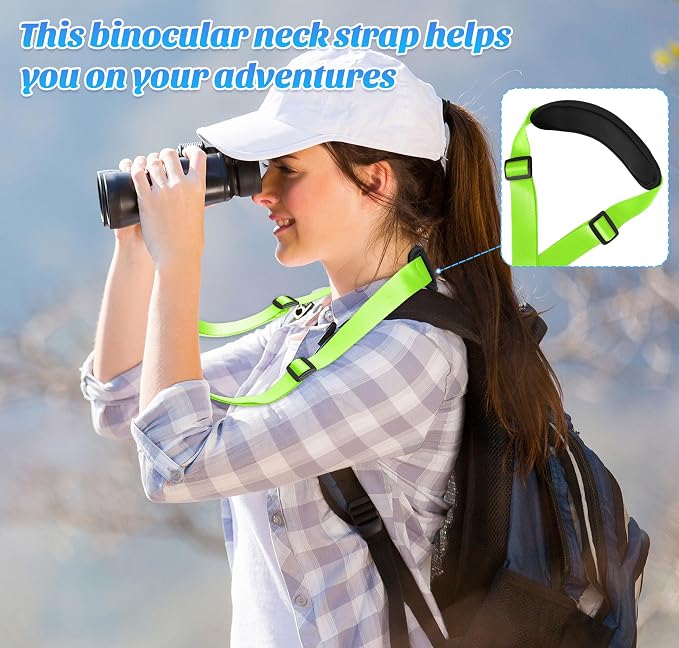 Padded iPad Binocular Camera Shoulder Strap, Nylon Neck Lanyard Strap - Image 4