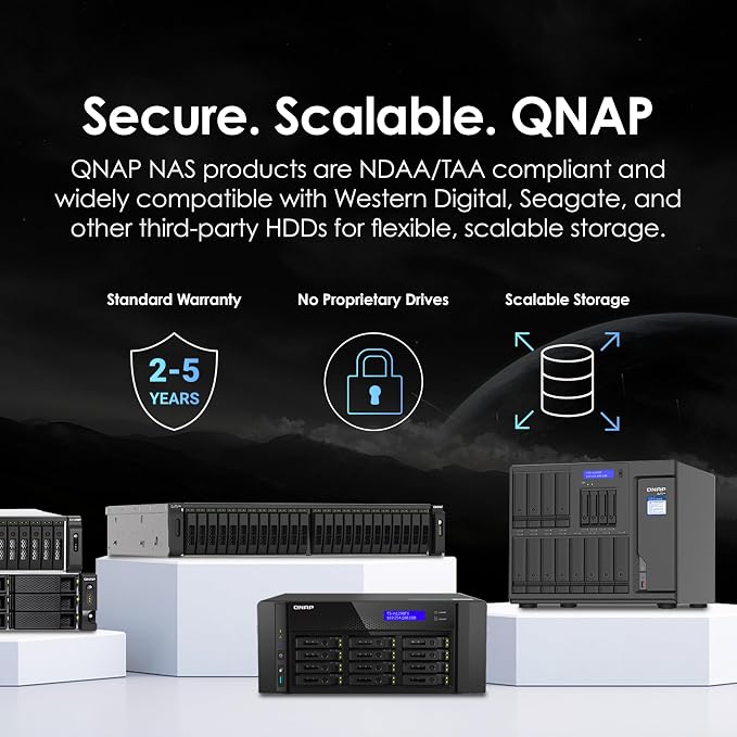 QNAP TS-632X-4G-US 6 Bay 10GbE Desktop NAS - Image 8