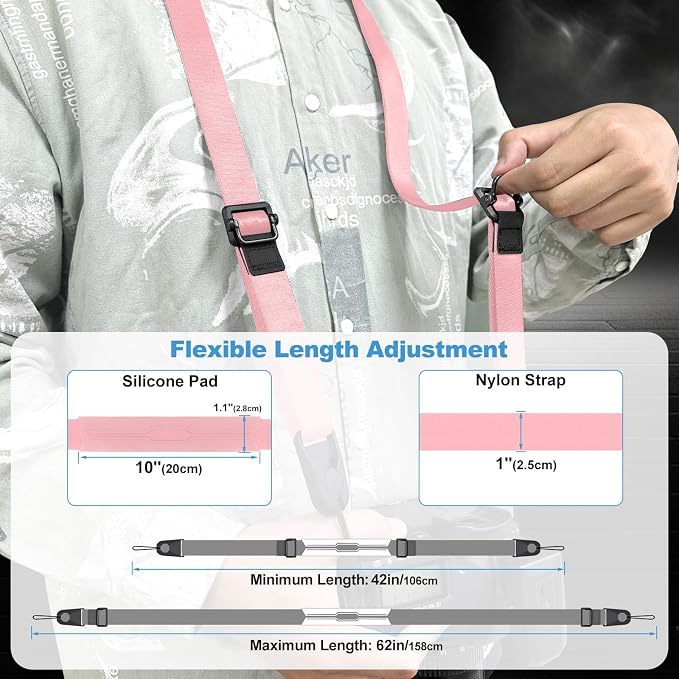 FIEIL Adjustable Camera Strap, Universal Camera Strap - Image 3