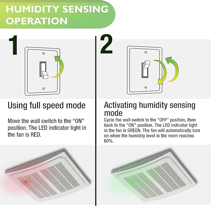 Homewerks 7136-02HW Bathroom Vent Fan - Image 4