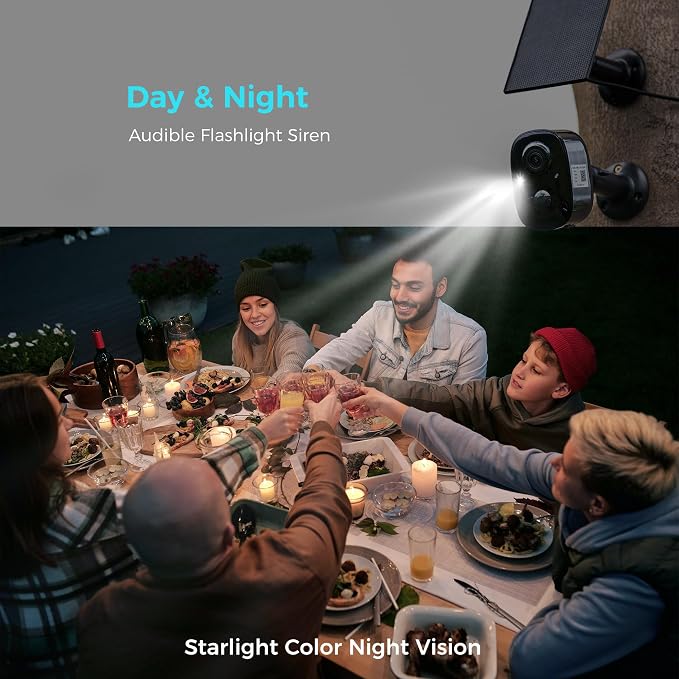 Vicohome 4CG6B Best 2K Solar Security Camera Wireless Outdoor, Battery Powered - Image 9