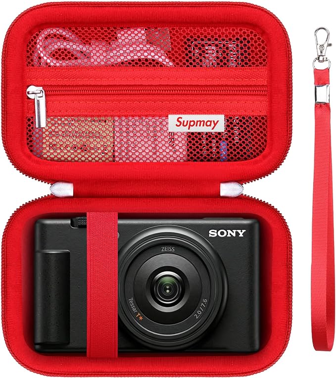 Hard Travel Case for Sony ZV-1F / ZV-1 / ZV-1 II Digital Camera, Vlogger Camera by Supmay