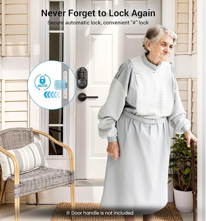 Veise RZ06 Smart Lock for Front Door - Image 3