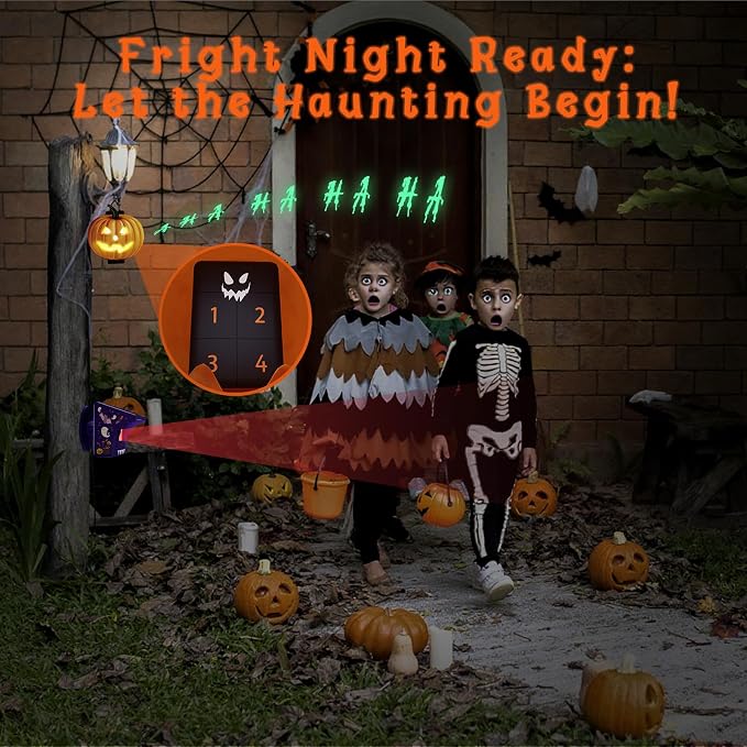 eMACROS 1/2 Mile Range Solar Driveway Alarm, Halloween Decorations Motion - Image 7