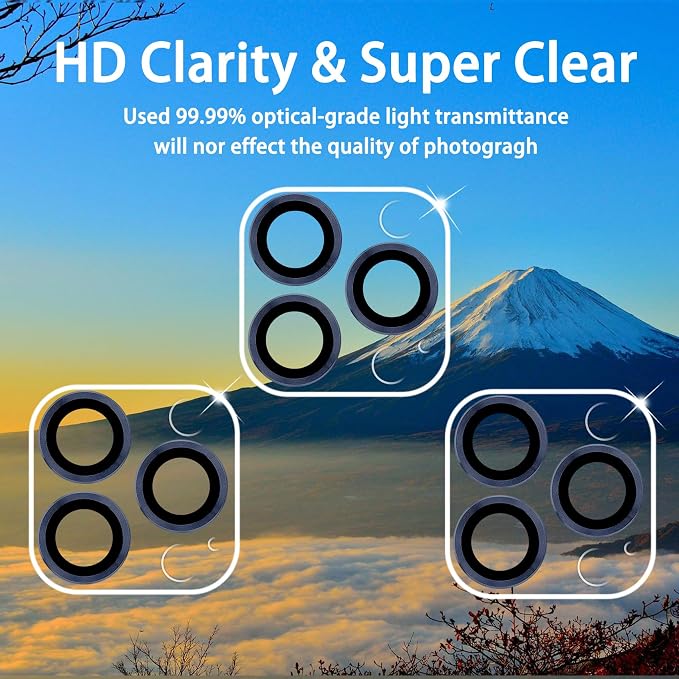 3 Pack Dengduoduo Tempered Glass Camera Lens Protector - Image 3